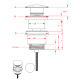 Βαλβίδα Νιπτήρα Clic-Clac Eurorama R0338-300 White
